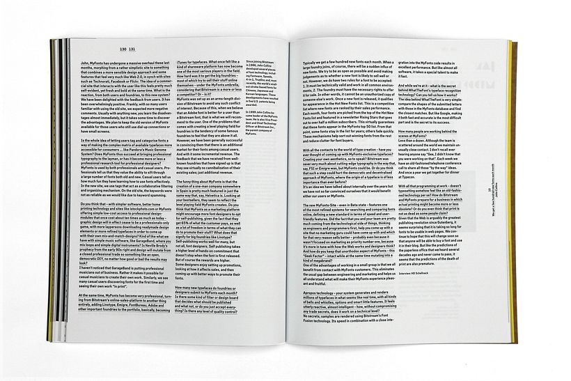 Slanted Geometrics, Spread Pages 7