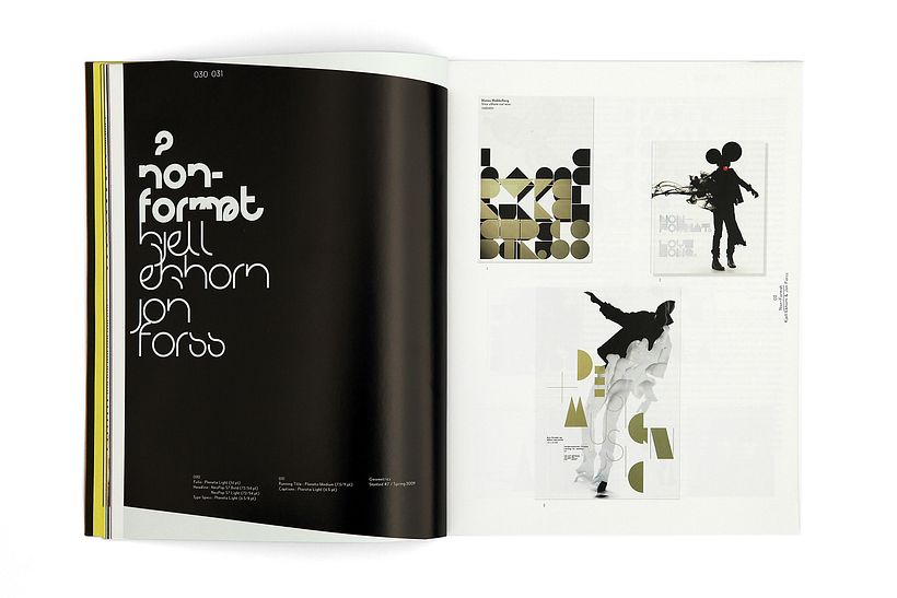 Slanted Geometrics, Spread Pages 12