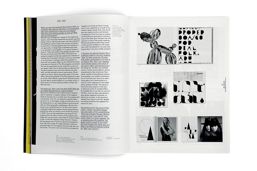 Slanted Geometrics, Spread Pages 13