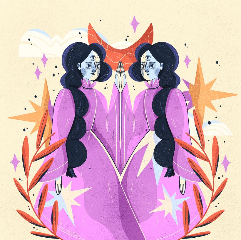 Meu projeto do curso: Composição criativa para ilustração com Procreate 2