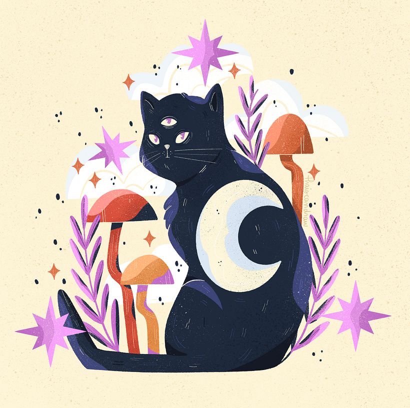 Meu projeto do curso: Composição criativa para ilustração com Procreate 3