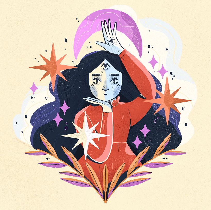 Meu projeto do curso: Composição criativa para ilustração com Procreate 4