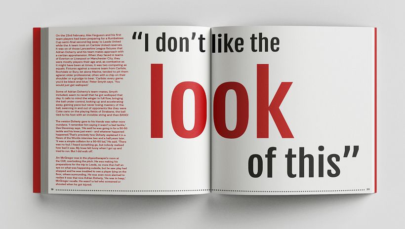 It's just a knock, I'll be fine...