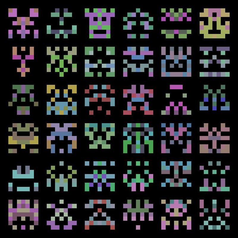 Generative Sprites 7