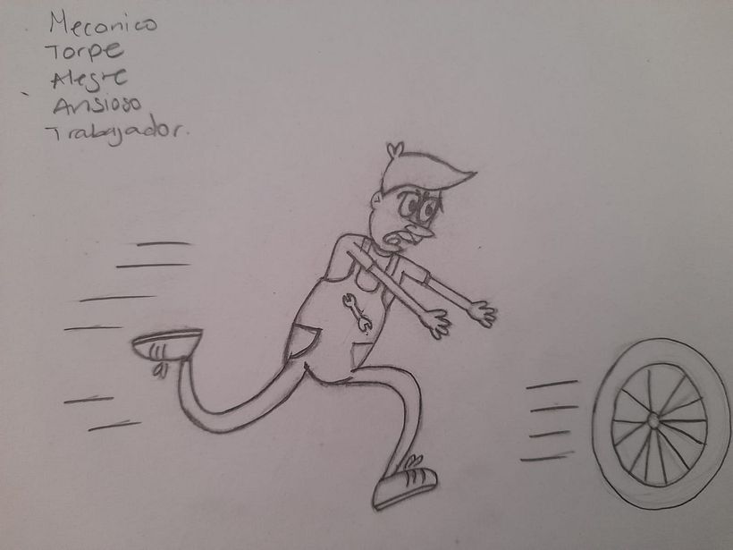 Delineado con 2B para resaltar las lineas que interesan.