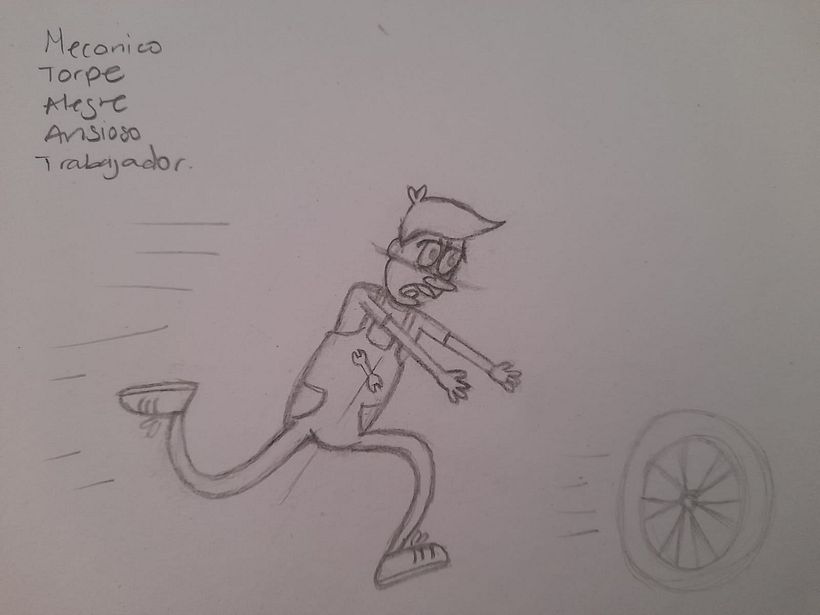 Caracteristicas y sketch inicial.