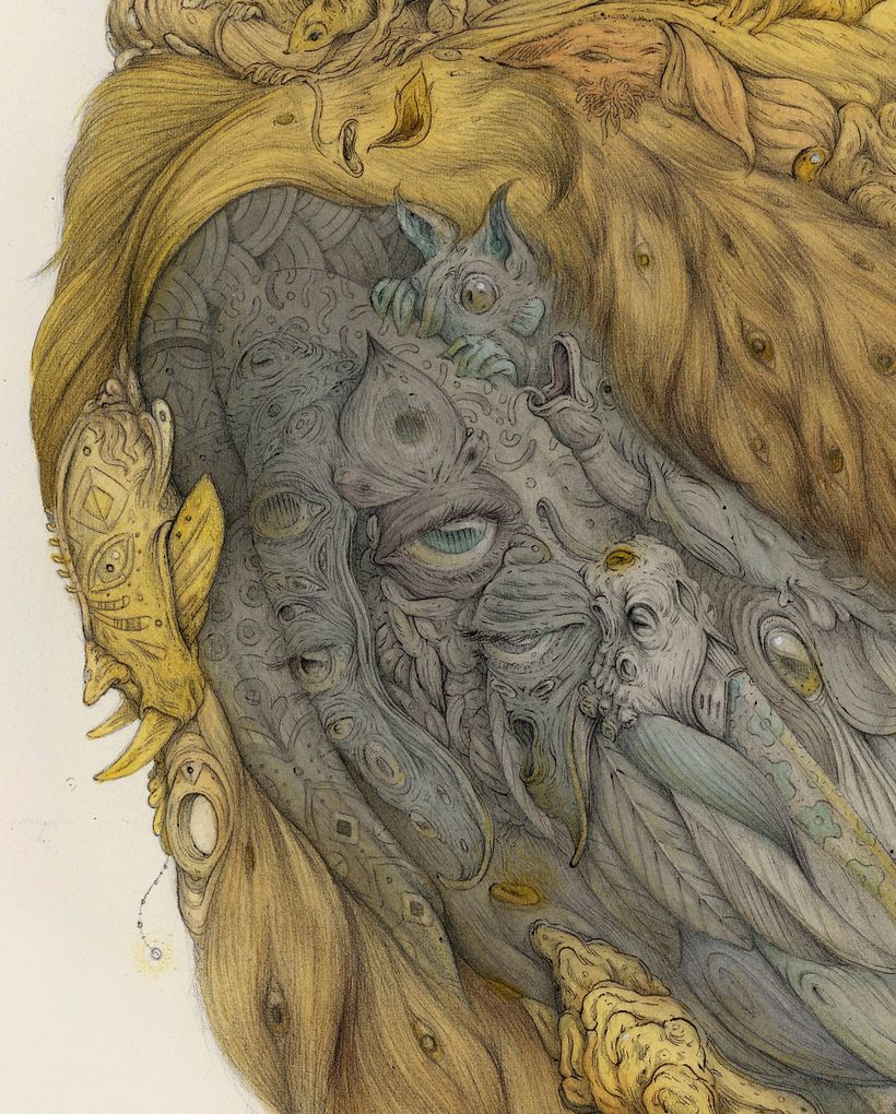 "Golden Oriole" detalle
