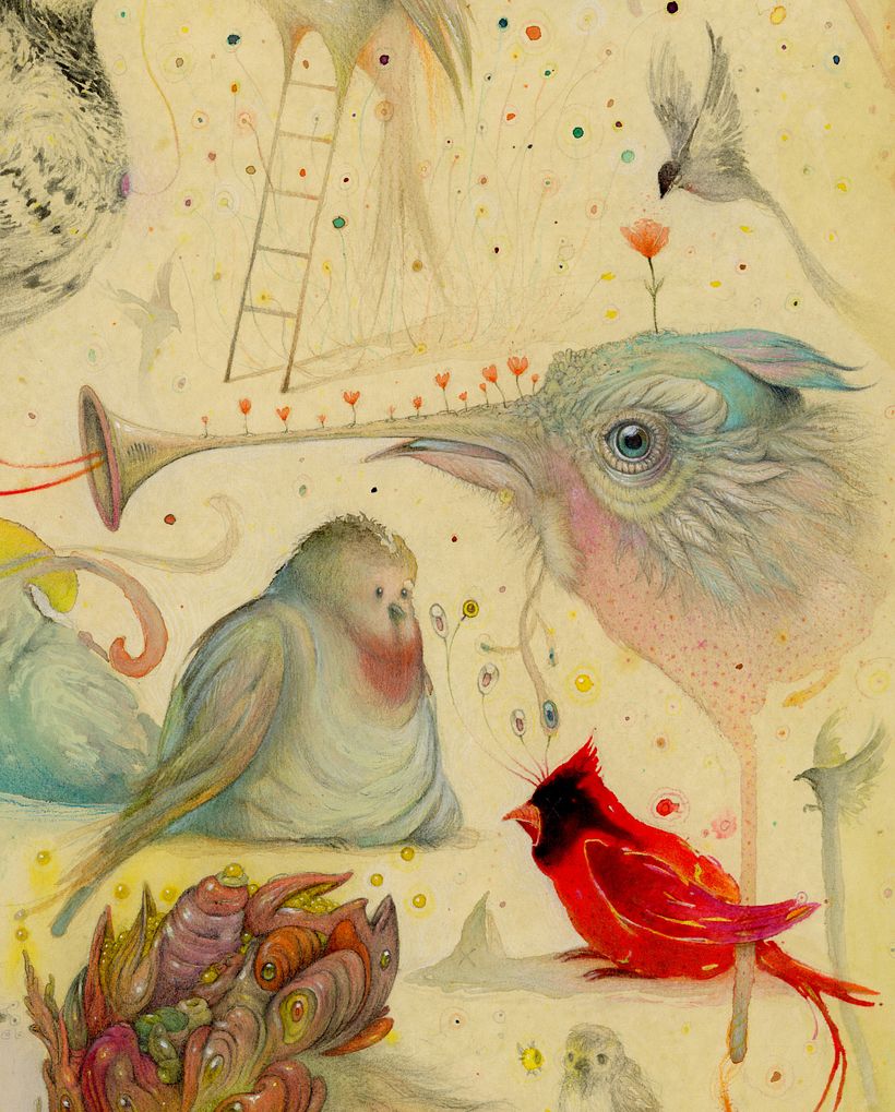 Detalle de "Birds Dialogue"