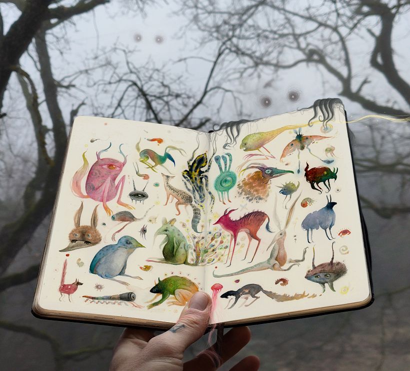 Cuaderno de bocetos - Vorja Sánchez®