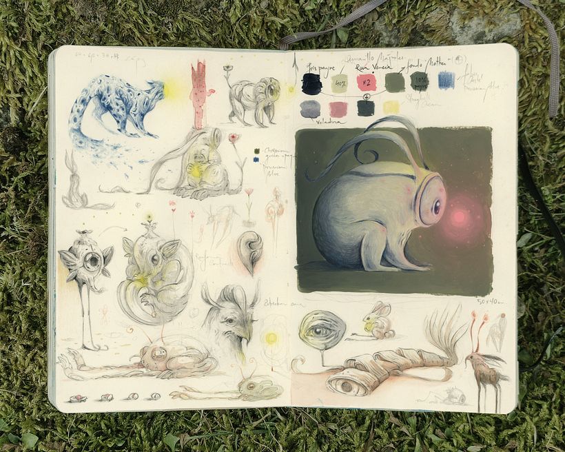 Cuaderno de bocetos - Vorja Sánchez®
