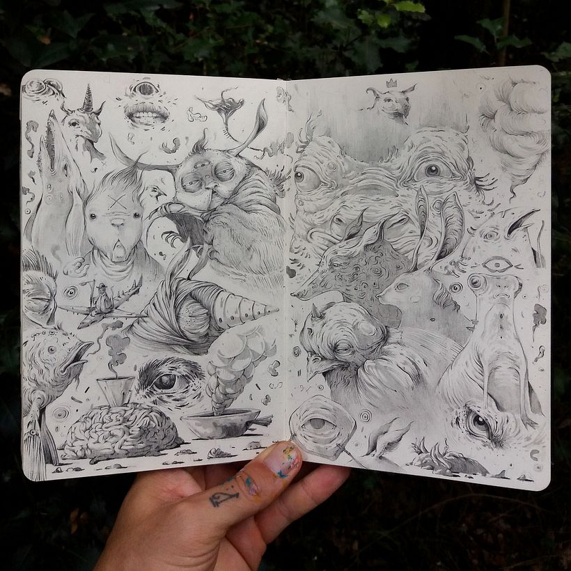 Cuaderno de bocetos - Vorja Sánchez®