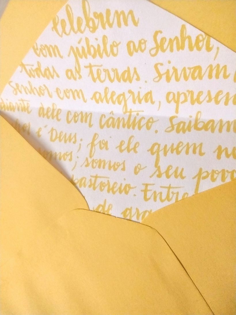 Interior do envelope