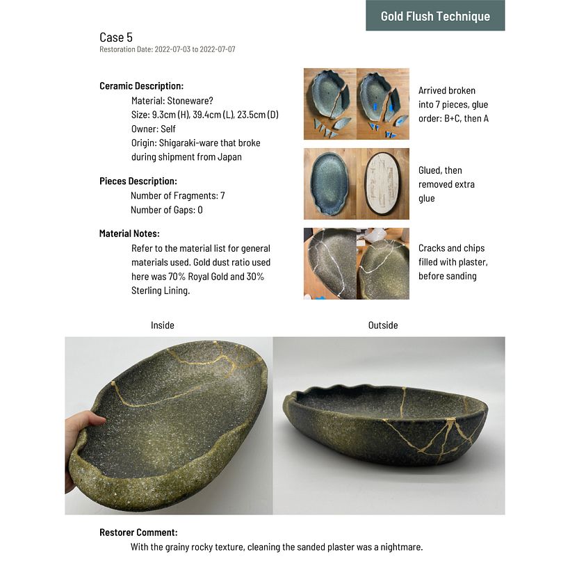 Introduction to Kintsugi:  Maho's Final Project Report 14