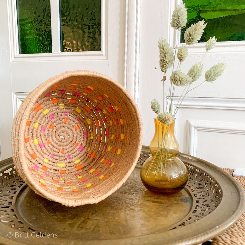 Mijn project van de cursus: Manden weven voor beginners: de spiraaltechniek 2