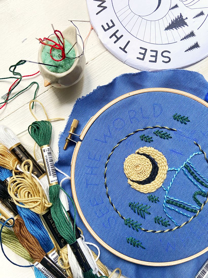 "Embroidery memories" para STICH LIFE MAGAZINE - Embroidery