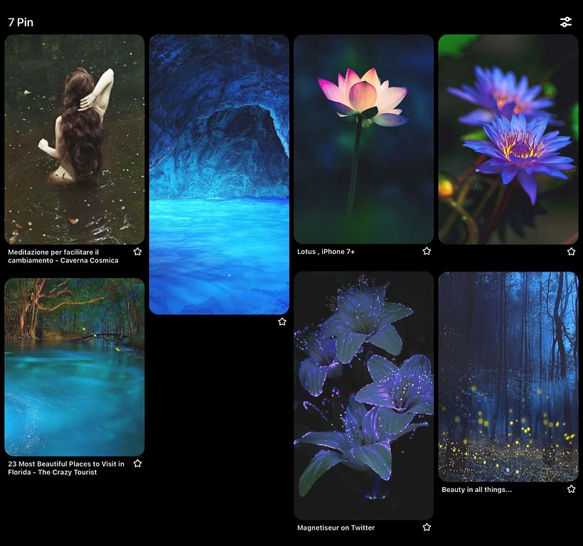 The mood board
