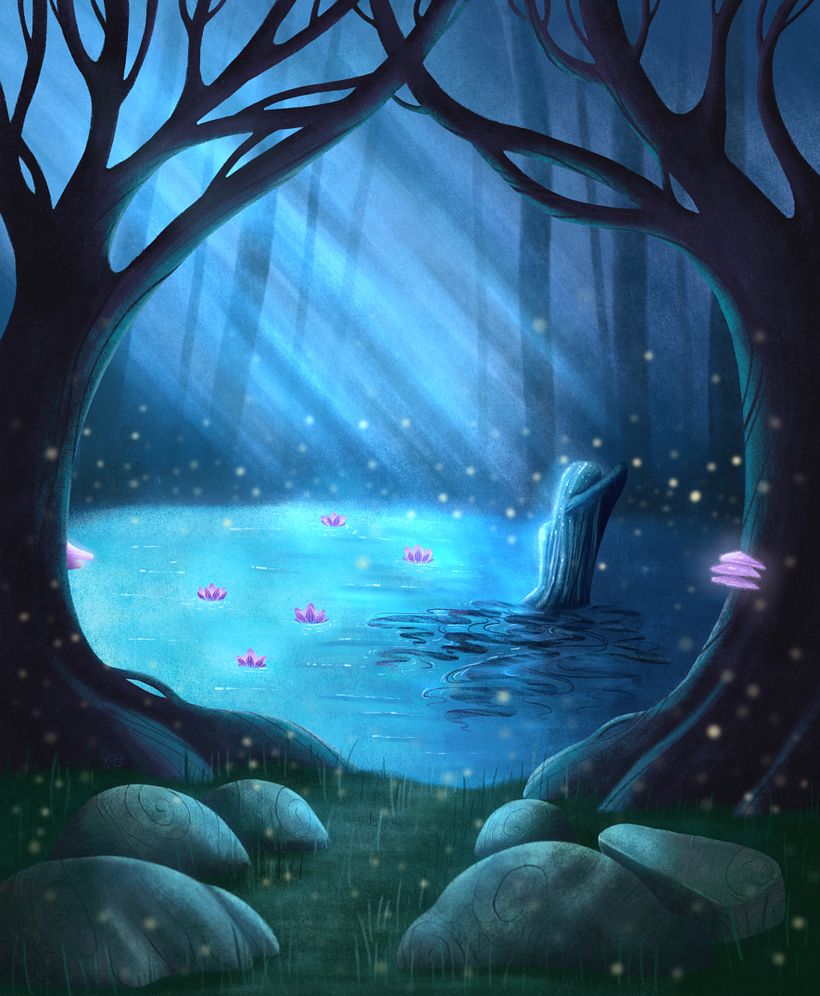 Then I added the final touches, adjust light and shadows and created the right atmosphere!
