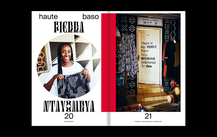 Slanted Special Edition Kigali, Spread Pages 4