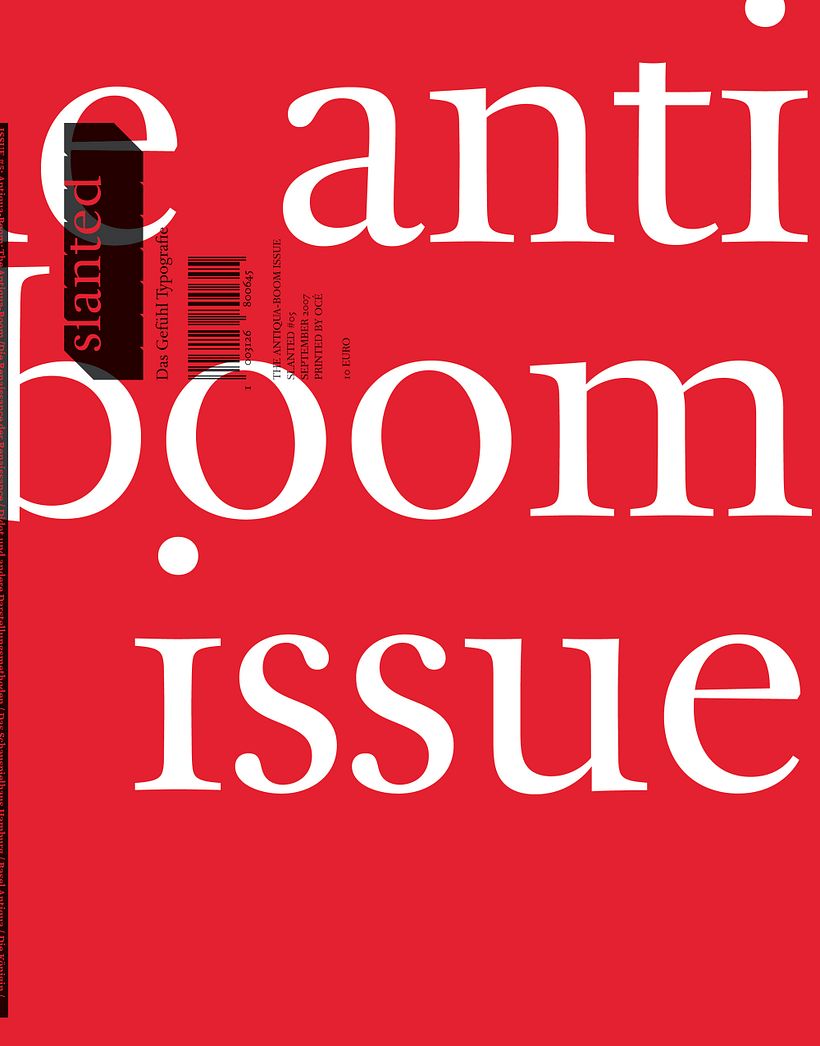 Cover Slanted Issues 5