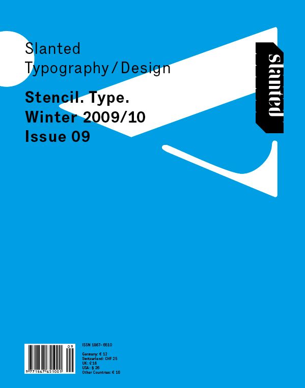 Cover Slanted Issues 8