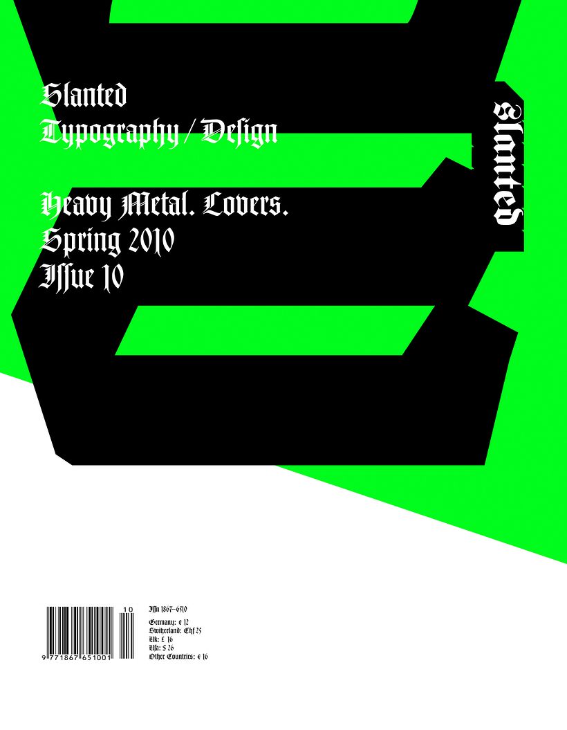 Cover Slanted Issues 9