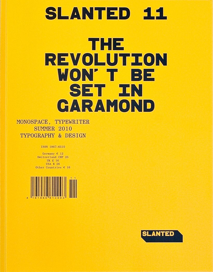 Cover Slanted Issues 10