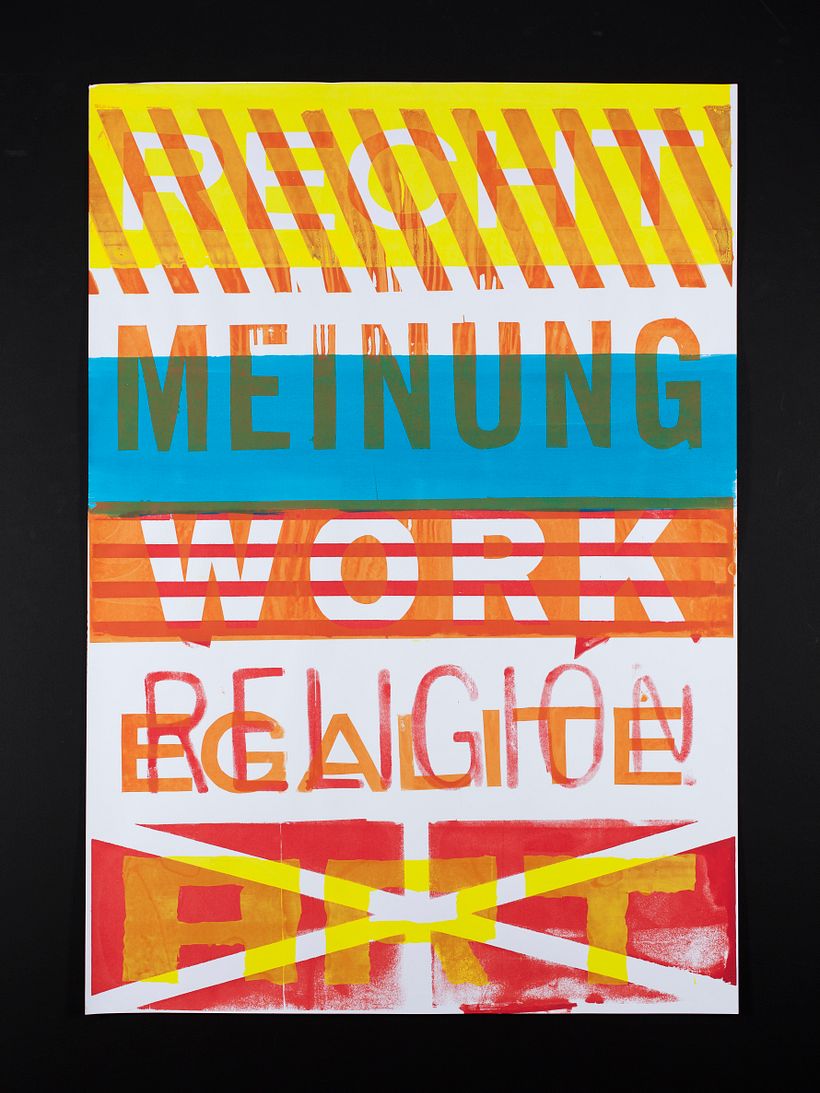 Human rights Poster, FH Dortmund 3