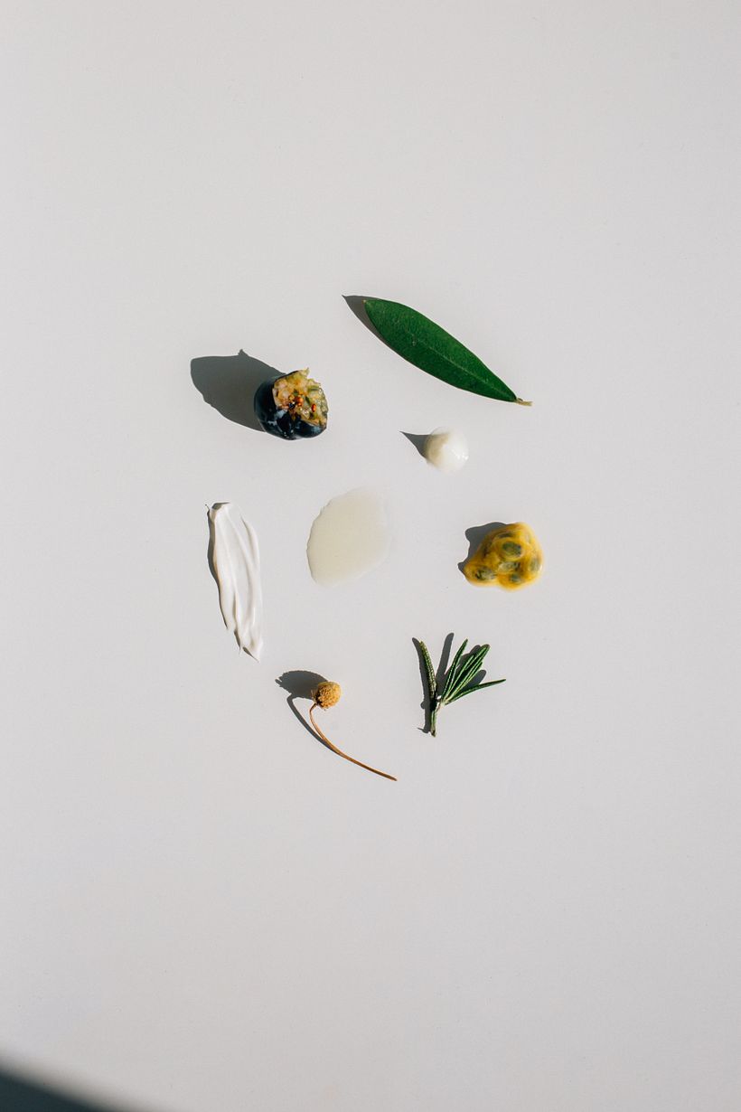Ingredientes y texturas de cada cosmético