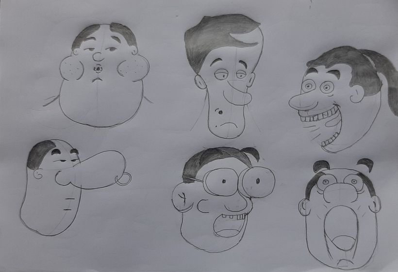 Meu projeto do curso: Introdução à criação de personagens estilo cartoon 5