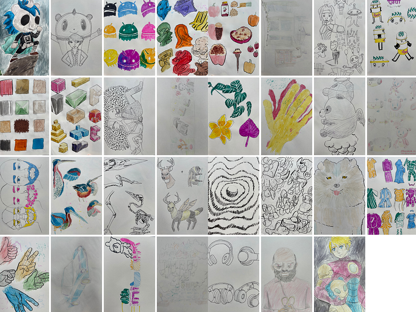 My project for course: Daily Sketching for Creative Inspiration 1