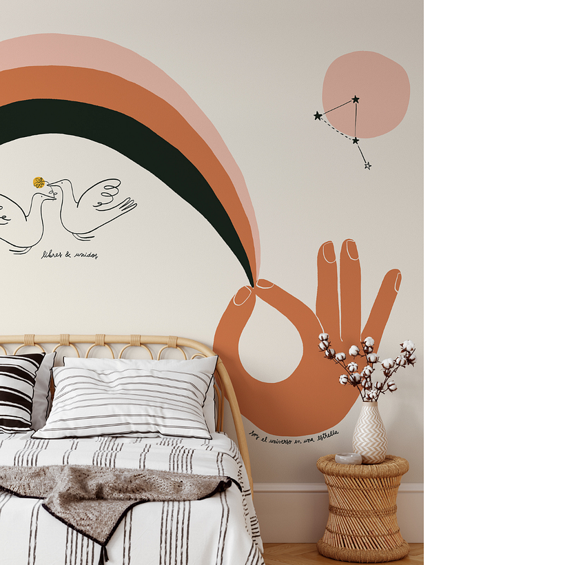 Diseño "Hope Mountain" también aplicable a espacio más pequeños.