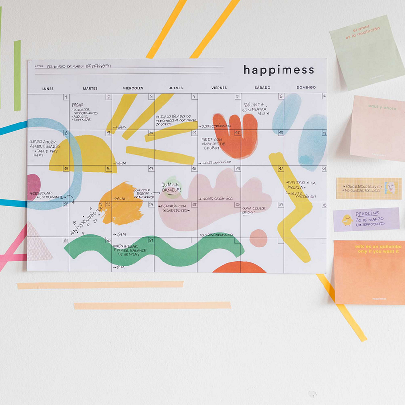 Happimess: planificá con optimismo y color 3