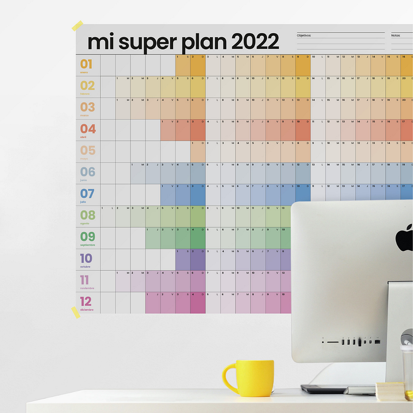 Happimess: planificá con optimismo y color 9