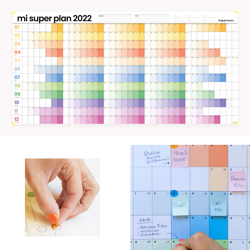 Happimess: planificá con optimismo y color 6