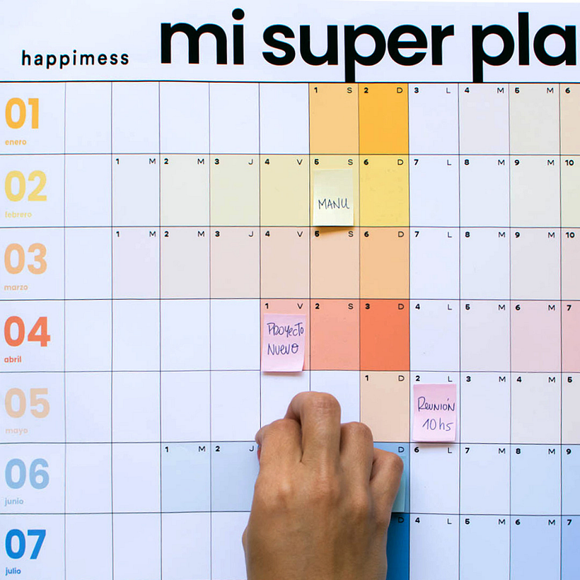 Happimess: planificá con optimismo y color 5