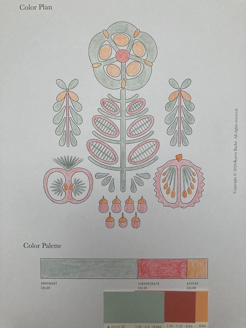 My project for course: Color Theory for Textile Projects 6