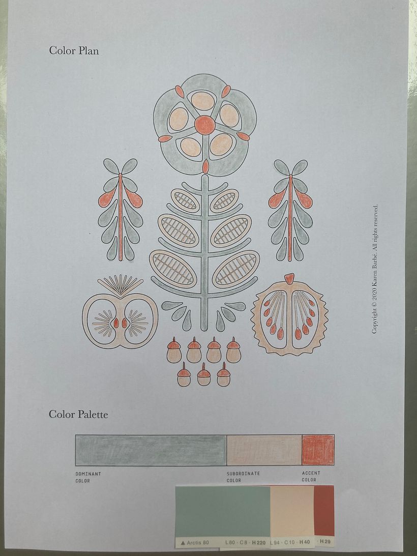 My project for course: Color Theory for Textile Projects 7