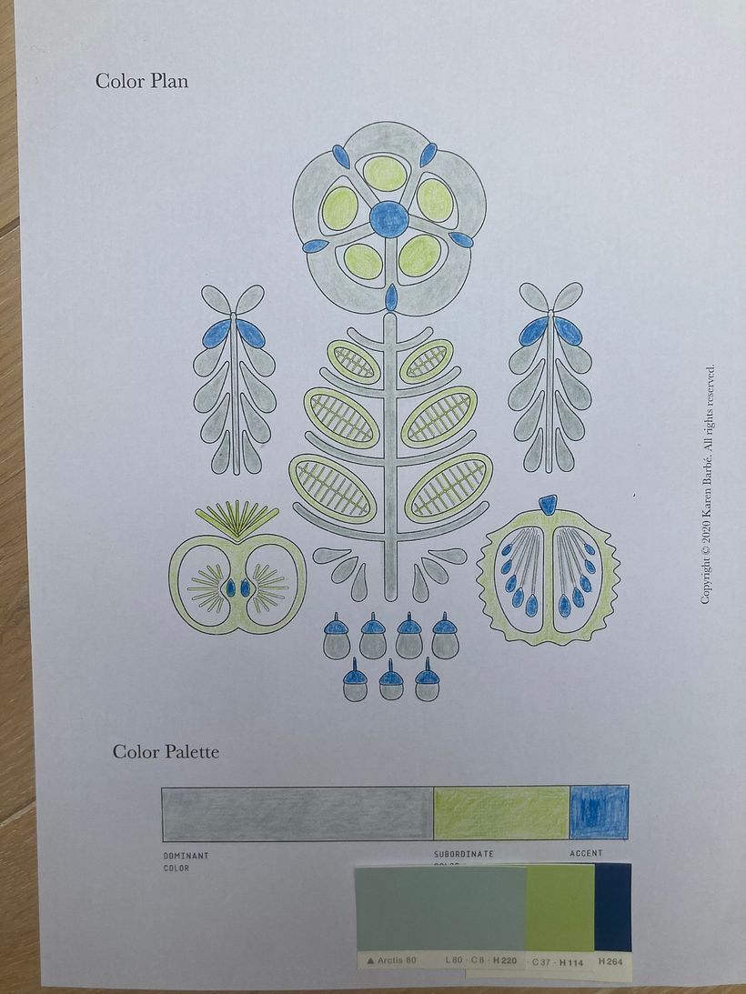My project for course: Color Theory for Textile Projects 8