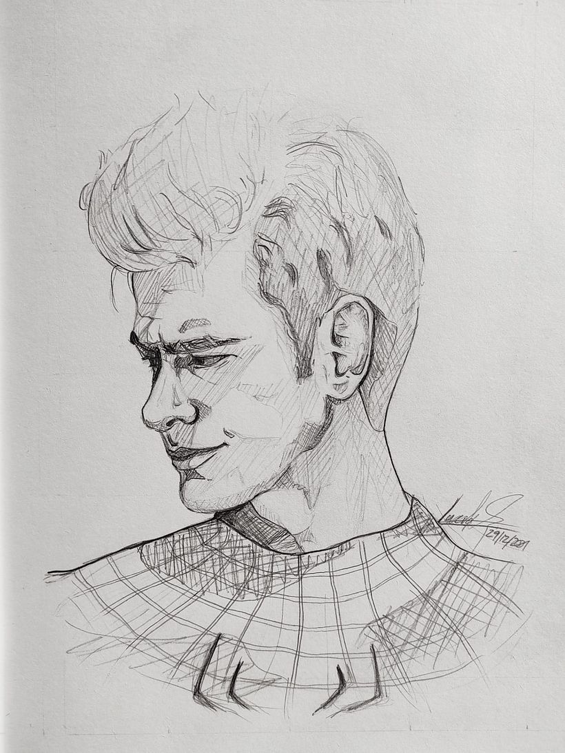 Mi Proyecto del curso: Sketchbook de retrato: explora el rostro humano - Esboçado