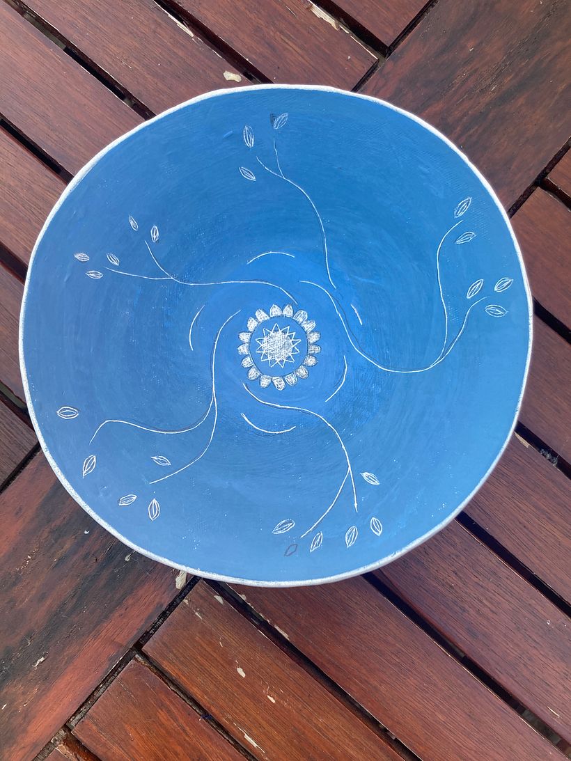My project for course: Ceramic Illustration with Scratch Art 2