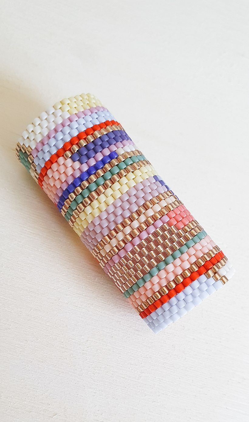 Making accessories with the Peyote technique 4