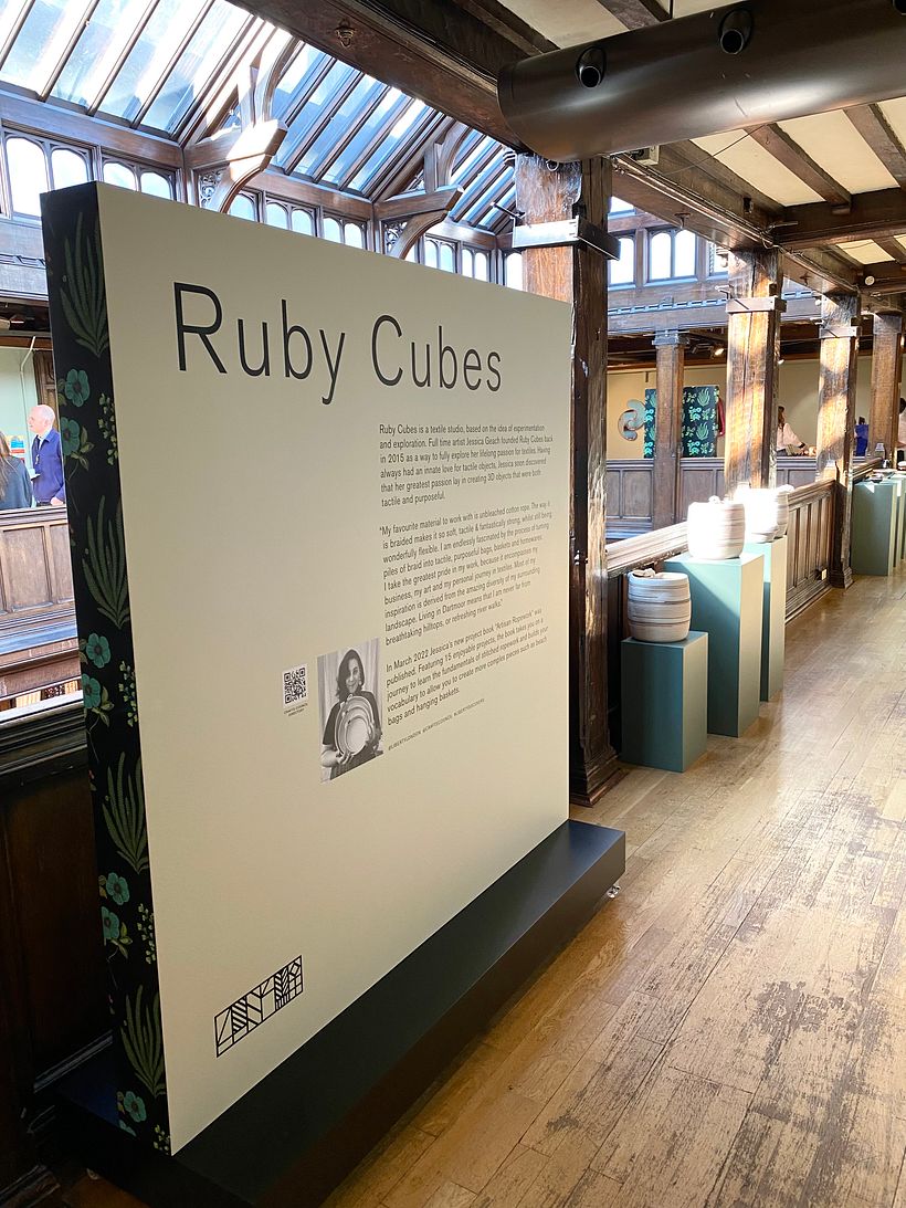 Bio in Liberty of London for The Gallery - curated in partnership with the Crafts Council