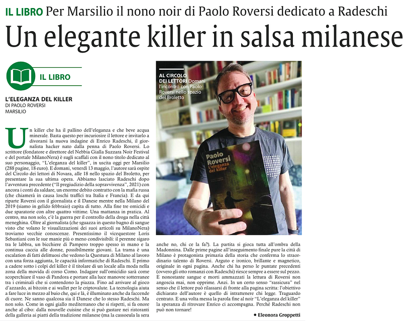 L'eleganza del killer: un'indagine di Enrico Radeschi 2