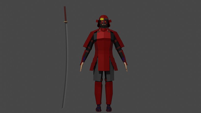 Mi proyecto del curso: Modelado de personajes low poly para videojuegos 5