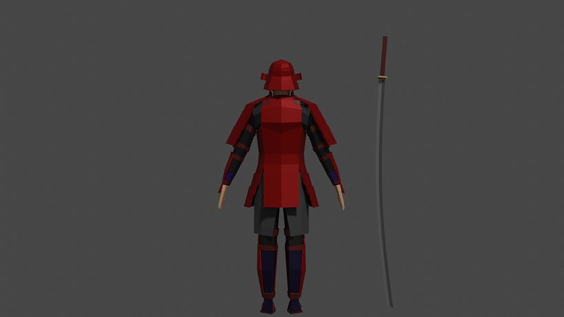 Mi proyecto del curso: Modelado de personajes low poly para videojuegos 5