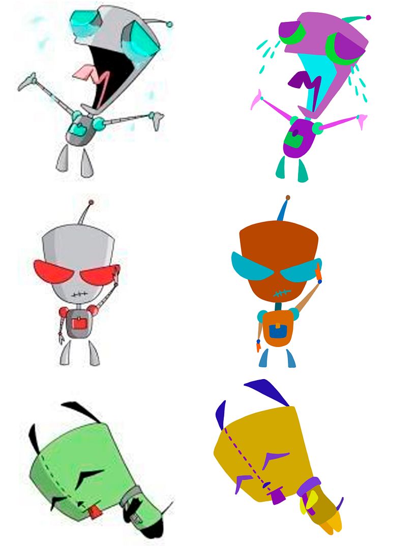 lleve a cabo la recreación de personajes en segmentos. 