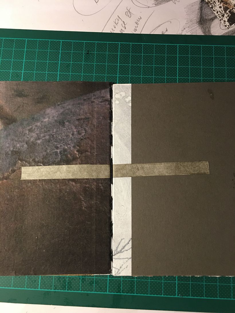 First binding cover