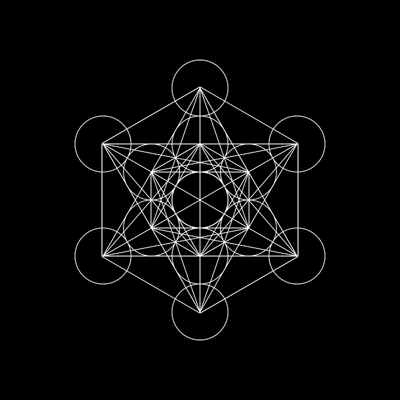Redesigning Archangel Metatron's Cube 1
