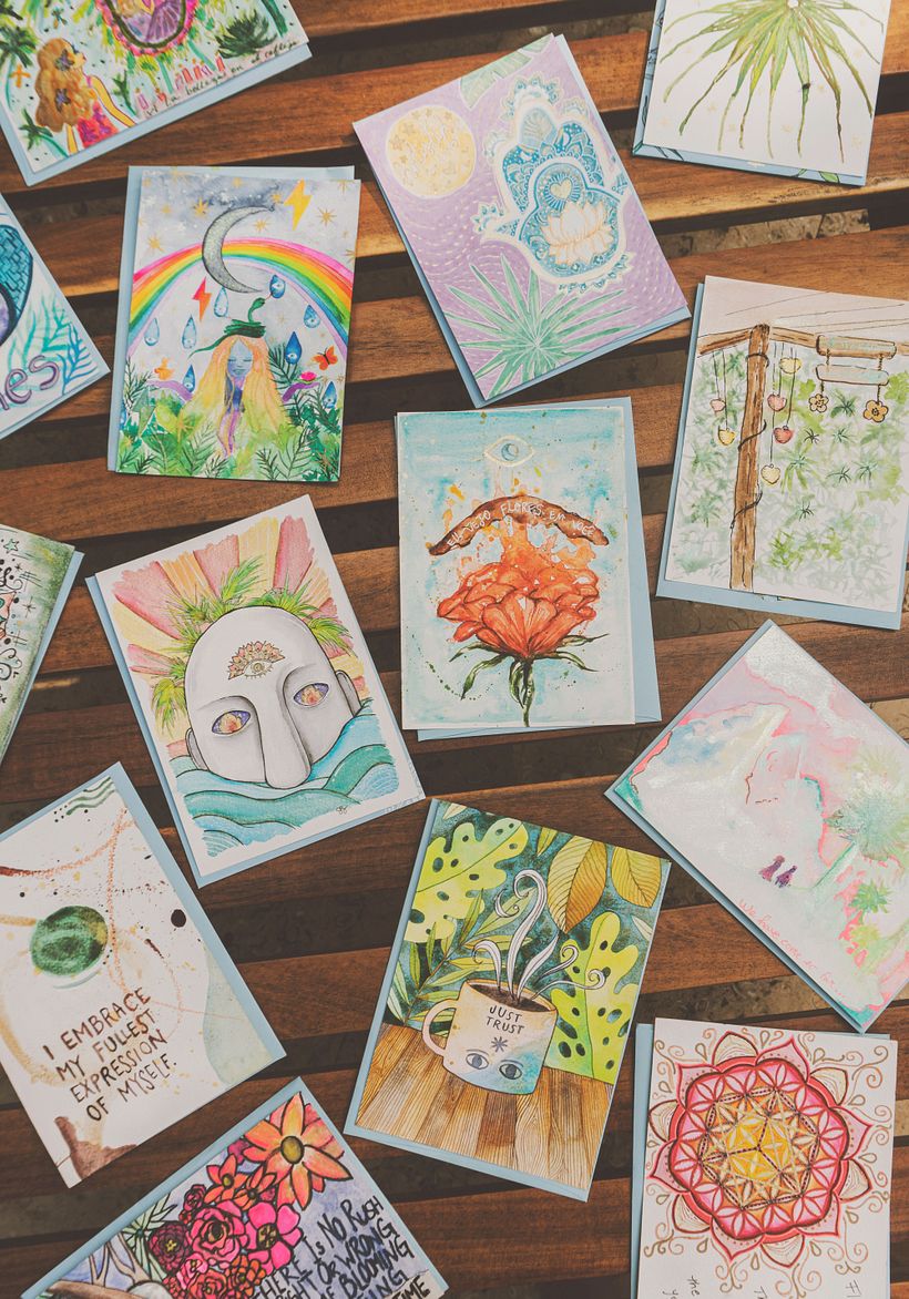 Amiga Secreta postcard exchange 2