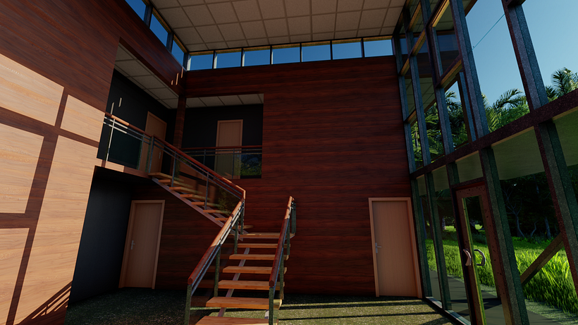 Mon projet du cours : Conception et modélisation architecturale en 3D avec Revit 7